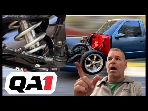 OBS Chevy truck full suspension! QA1 GMT400 front kit step by step installation.