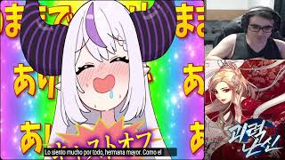Laplus ch.【MV】お姉さま♡ラヴコール／ラプラス・ダークネス(official) REACTION