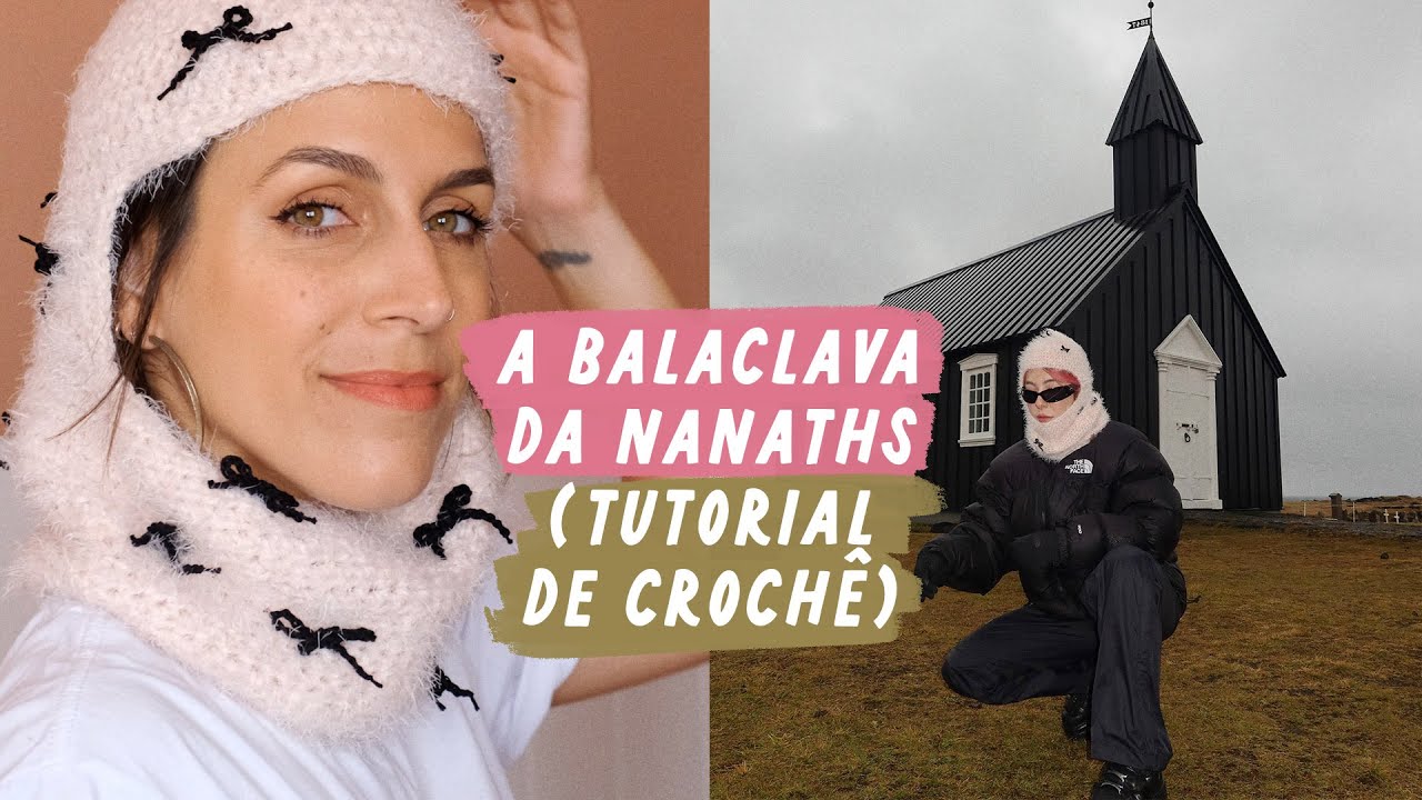 Como fazer uma balaclava de crochê (tutorial)
