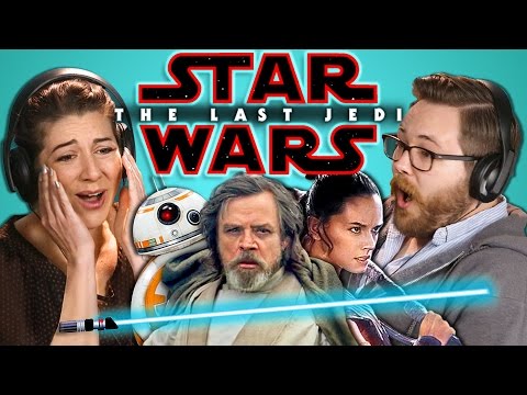ADULTS REACT TO STAR WARS: THE LAST JEDI OFFICIAL TEASER (ft. FBE Staff)