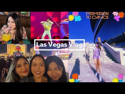 FLYING TO SEE BTS IN CONCERT IN LAS VEGAS WEEK 1 VLOG // we saw Jimin's Abs, Borahaegas | ShilaBui