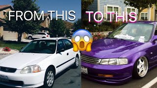 The ENTIRE Transformation Of Marcel&#39;s Civic!