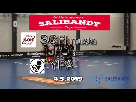 Särkänniemen Salibandy Cup SCH Musta vs YPA 4.5.2019
