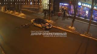 В Днепре неадекватный мужчина хотел ограбить кафе, но поплатился (видео)