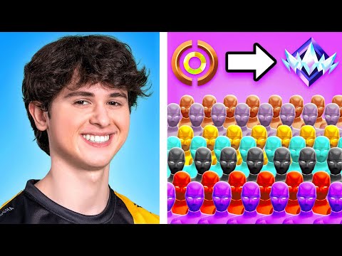 Bugha vs. 99 of EVERY Fortnite Rank