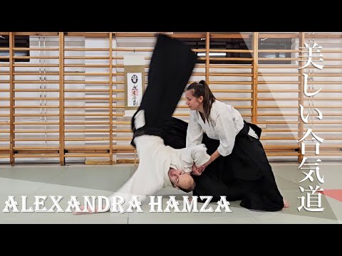 Powerful Aikido Lady - Alexandra HAMZA