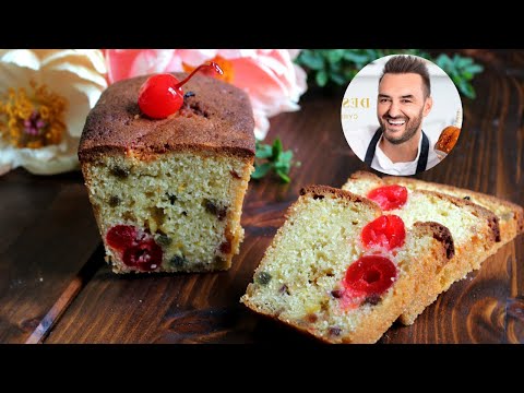 Cake aux fruits confits façon Cyril Lignac