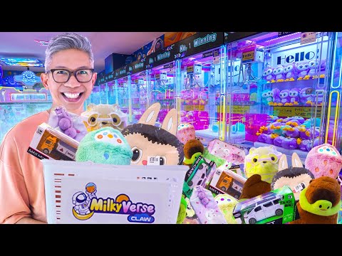 I PLAYED THE NEWEST CLAW MACHINE IN BALI!!