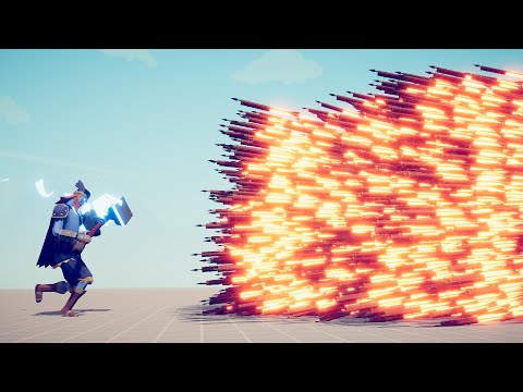 THOR vs EVERY GOD - Totally Accurate Battle Simulator TABS