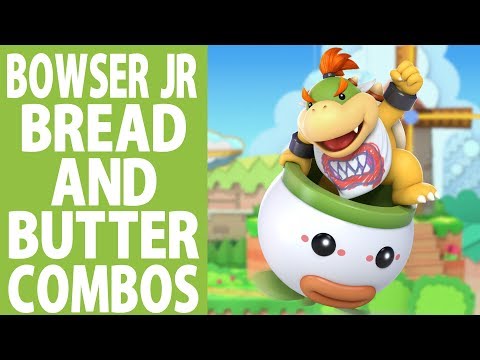 Bowser Jr Bread and Butter combos (Beginner to Pro)