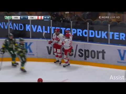 Jonathan Dahlen 1G 2A vs IF Björklöven | Allsvenskan | Oct 25 2017
