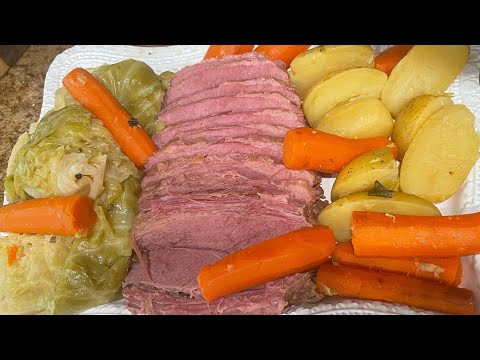 Irish / Corned beef/ and Cabbage / Teleska / Pastrma / Recept /