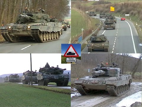 Kampfpanzer Leopard 2A4 MBT im Manöver Bundeswehr ChieftainMK12 Classics