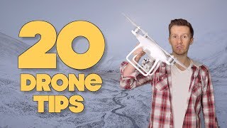 (Video) “20 Drone Tips To Fly Like A Pro Filmmaker”