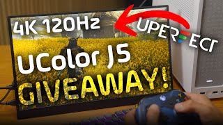 UPerfect UColor J5 4K 120Hz Portable Monitor Review & Giveaway