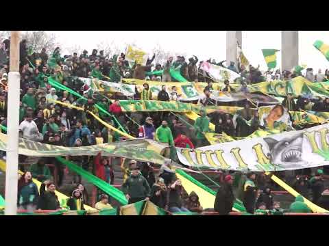 "Te alentaremos de corazón " Barra: La Pesada del Puerto &bull; Club: Aldosivi &bull; País: Argentina