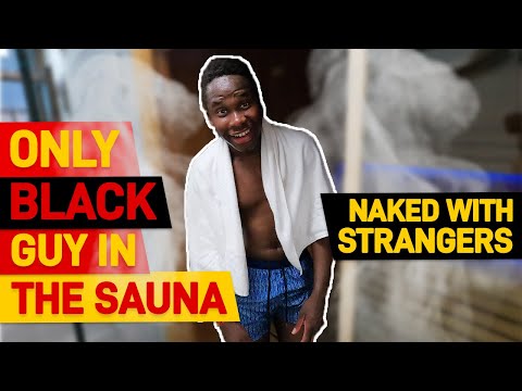 Culture Shocks in a German Sauna | Only Black Guy in the Sauna with Strangers