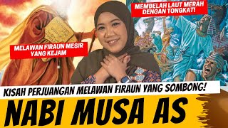Download lagu MEMBELAH LAUT MERAH DENGAN TONGKAT BELIAU - KISAH NABI MUSA AS mp3