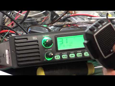 TTI TCB1100 UK CE MultiNorm CB radio (mobile) - On The Air test