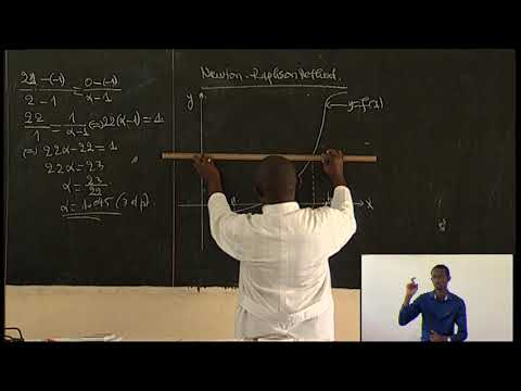 MATHEMATICS S5 UNIT4 LESSON 4NEWTON RAPHSON METHOD