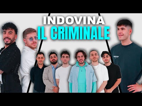 INDOVINA CHI TRA QUESTE PERSONE È UN CRIMINALE - OSPITE SPECIALE: ALE DELLA GIUSTA
