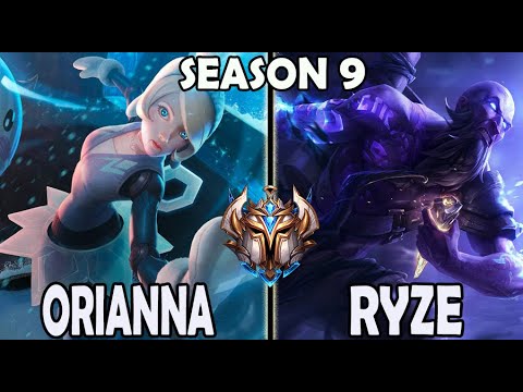 Orianna vs Ryze MID Ranked Challenger EUW
