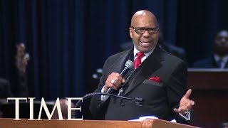 Rev. Jasper Williams Jr. Delivers Controversial Eulogy At Aretha Franklin&#39;s Funeral Service | TIME