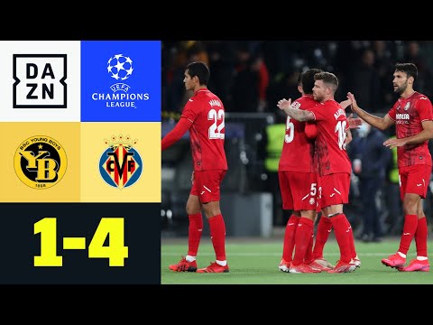 Start verpennt – Villarreal zieht vorbei: Bern - Villarreal 1:4 | UEFA Champions League | DAZN