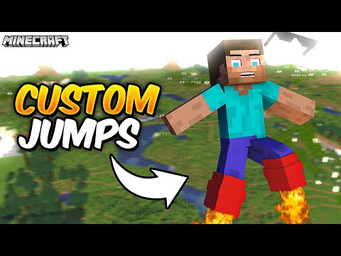 Minecraft But There are CUSTOM JUMPS...