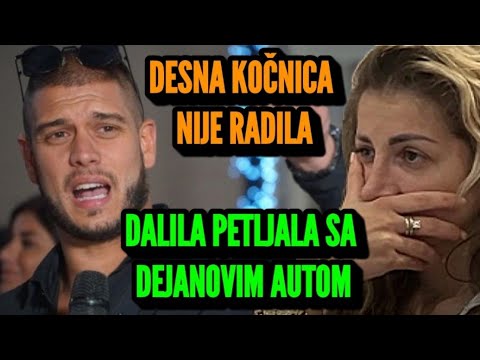 Desna Kočnica Nije Radila, Dalila Petljala sa Autom Dejana Dragojevića? Zvali Smo Hitnu Službu