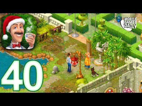 GARDENSCAPES NEW ACRES STORY Walkthrough Gameplay Part 40 - Day 27 (iOS Android)