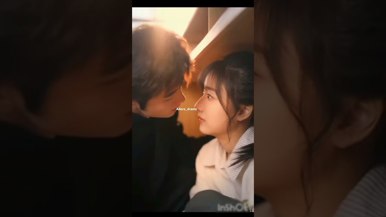 Teacher kiss a girl who hiding under *His Desk*#shorts #funny #trending #cdrama #kiss
