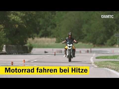 Motorrad-Tipps: Motorradfahren bei Hitze | ÖAMTC Fahrtechnik