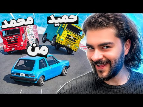 خنجر از پشت زدن بهم😂😂| GTA face to face