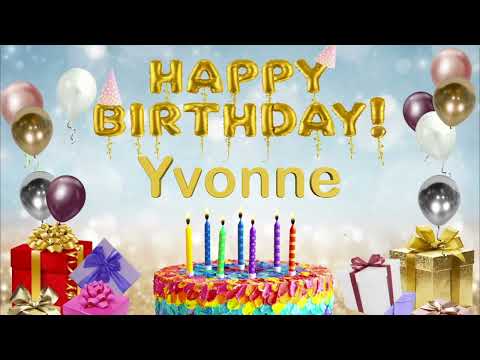 Yvonne - Happy Birthday to You