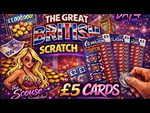 🔥 DAY 4 SHOWDOWN! 🔥WHO’S GOING TO THE FINAL?!💥 £5 BATTLE 💥 #scratchcards #challenge #fypシ 