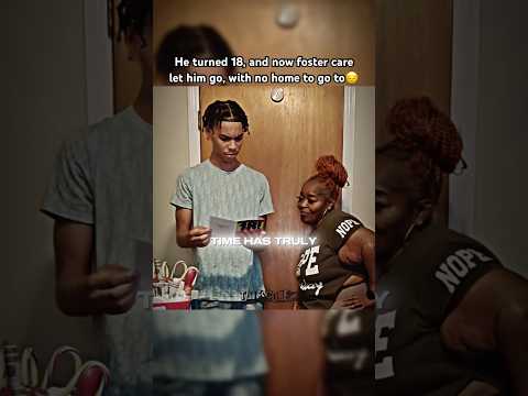 He aged out of foster care 😔 #fostercare #hopecore #sad #real #relatable