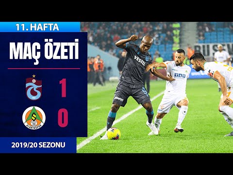 ÖZET: Trabzonspor 1-0 Alanyaspor | 11. Hafta - 2019/20