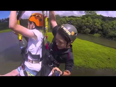 Koloa Zipline, Kauai. Tandem