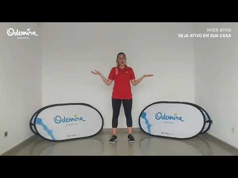 5.ª Sessão - Viver Ativo Em Casa, aula orientada pela Professora Madalena Guerreiro