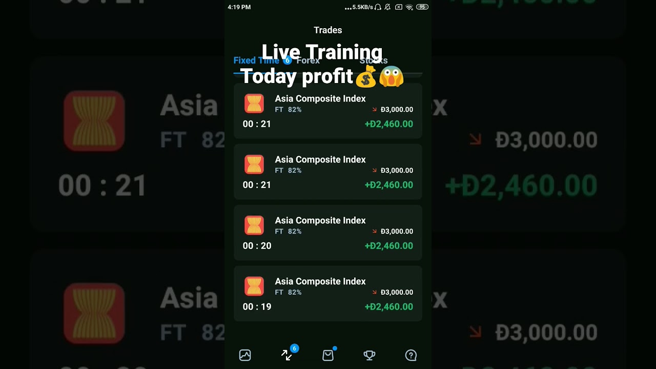 Live Training profit video #profit #shorts 💰💸😱