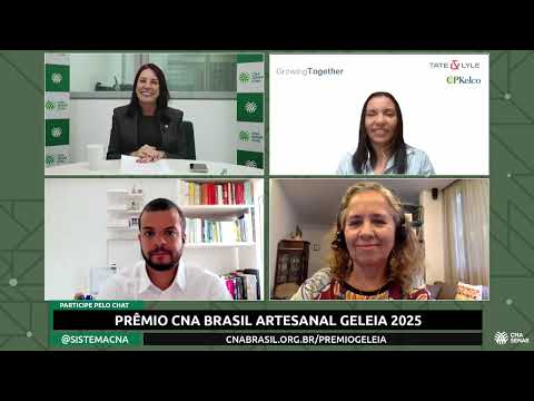 Live - Prêmio CNA Brasil Artesanal Geleia 2025