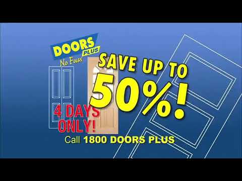 Doors Plus "Door Buster Door Sale" ad (2011)