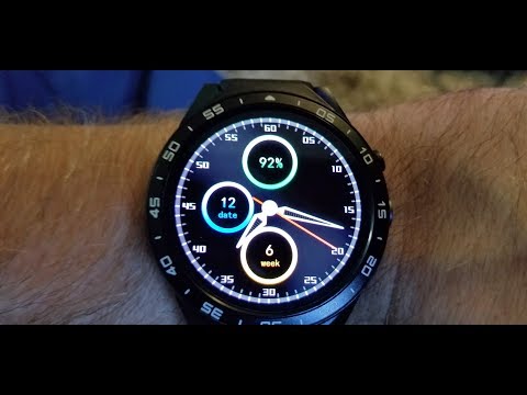 $100 Smart Watch Unboxing and Review.  KINGWEAR great cheap smart watch.