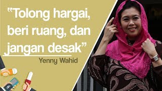 Yenny Wahid Sindir Paslon yang Klaim Dukungan Tanpa Dasar dan Beberakan Isu soal Dirinya Jadi Timses