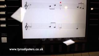 Have you tried this with the ‘Song’ section on the Yamaha Tyros?