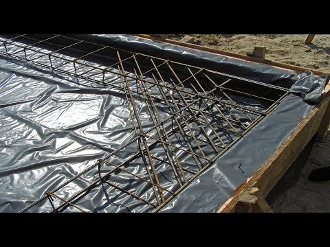 Strawbale Vlog 5 - folia, XPS i zbrojenie w płycie fundamentowej