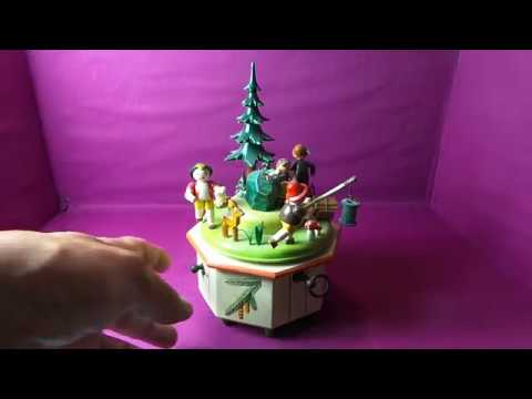 Steinbach uralte Spieluhr Nr.143 - seltenes Sammlerstück aus dem Erzgebirge