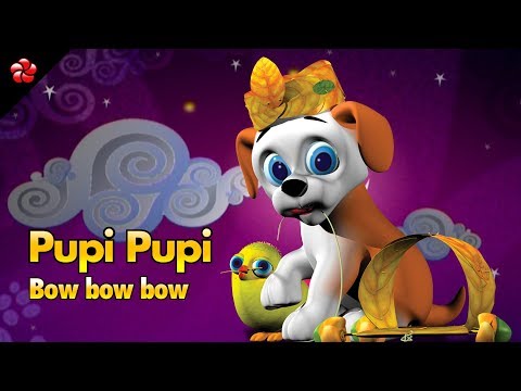 PUPI PUPI BOW BOW BOW ♥Superhit pupy song in HD ★Pupy malayalam educational cartoon for children