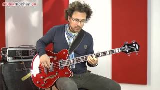 Video thumbnail for Gretsch G5442BDC Electromatic TR E-Bass im Test by musikmachen.de